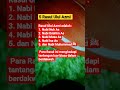 5 Rasul Ulul Azmi Shorts Rasul Ululazmi Nabi Mukjizat 5 Rasul Ulul Azmi Shorts Rasul Ululazmi Nabi Mukjizat