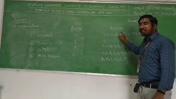 [Digital Circuits] Lecture 1.1 - Overview - for GATE aspirants by Prof.M.Venkatesh