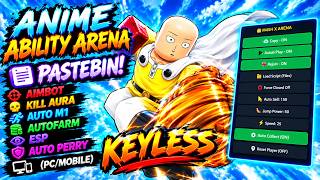 Details Anime Ability Arena OP Script | Aimbot + Kill Aura + AutoFarm + ESP + Auto Parry! & MORE! (KEYLESS) News