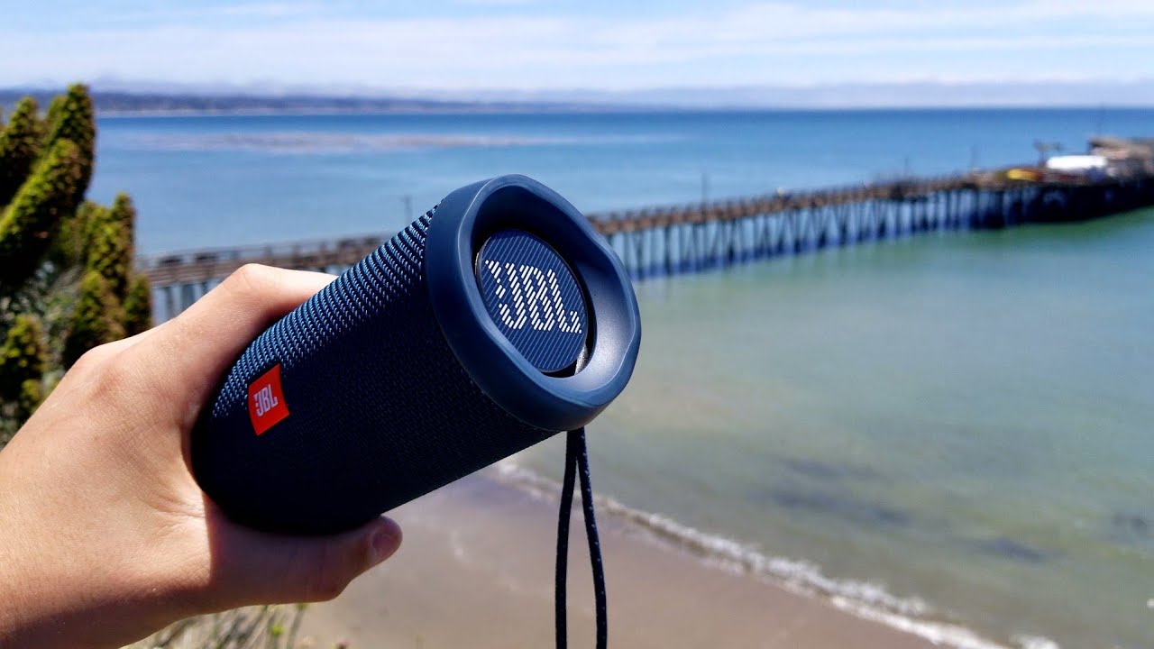 Santa Cruz JBL Flip 4 Bass Test / Ocean 