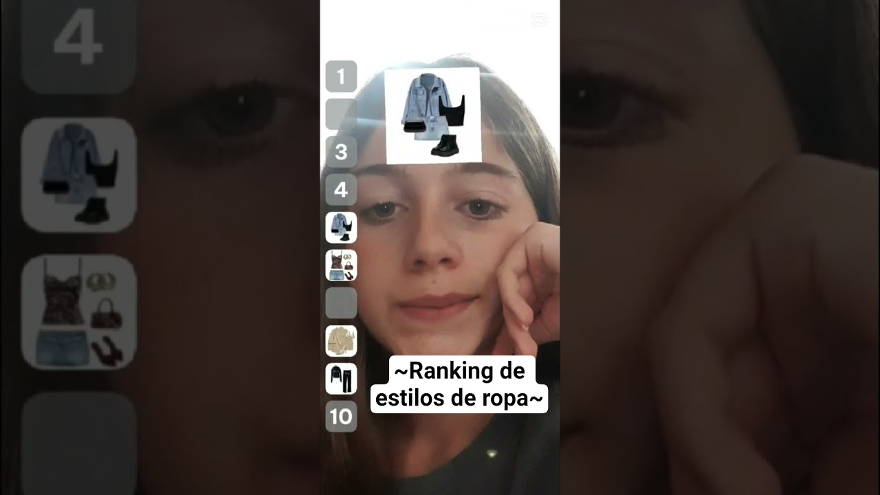 ~Ranking de estilos de ropa~ 