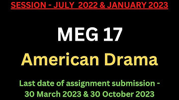 MEG 17 Solved Assignment 2022-23 | MEG 17 Solved Assignment 2023 PDF  | MEG 17 Assignment PDF | MEG