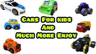 Cars For Kids & Much More | Learn Toys Names & Colours | Kids Video