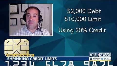 Did your credit card limit get lowered? Five on Your Side explains why, what you can do