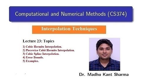 Lecture 23: Computational and Numerical Methods
