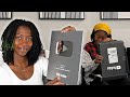 Unboxing My Youtube Creator Award 🥹 | Keke J.