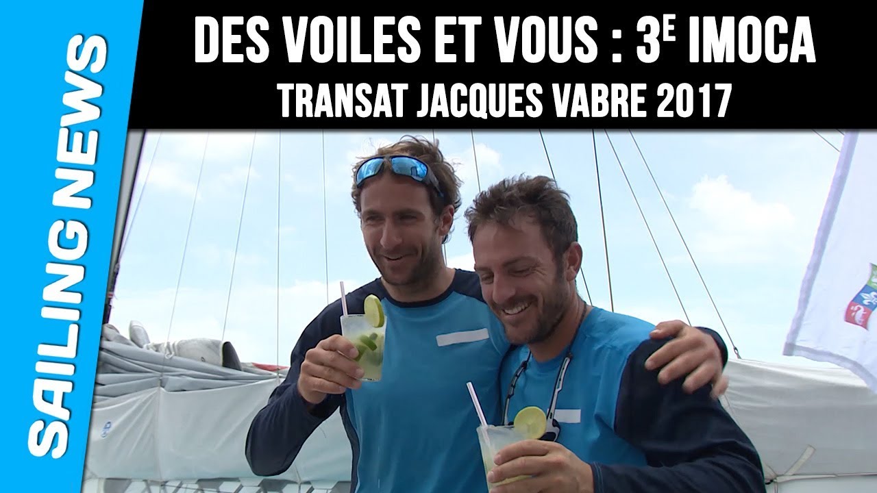 Des Voiles et Vous: 3e IMOCA - Transat Jacques Vabre