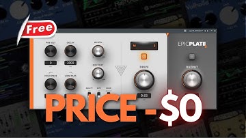 Insane FREE Ultimate Plate Reverb Plugin for 2024! EpicPLATE mkII By Variety of Sound Review & Demo