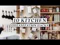 10 SMALL KITCHEN ORGANIZATION HACKS & DIY Ideas 🍳  Easy & Budget Friendly!