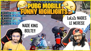 WHEN LoLzZz GETS BOLT ACTION & GRENADE THIS HAPPENS | PUBG MOBILE FUNNY HIGHLIGHTS