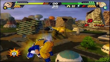 DBZ Budokai Tenkaichi 3 Future Gohan vs Red Potara Super Trunks