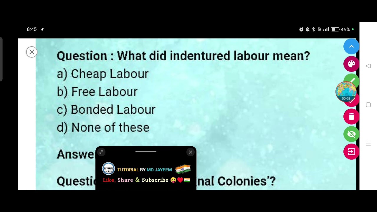 What did indentured labour mean? - YouTube