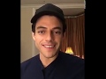 Rami Malek thanks Queen fans for the support of the movie "BoheRhap"