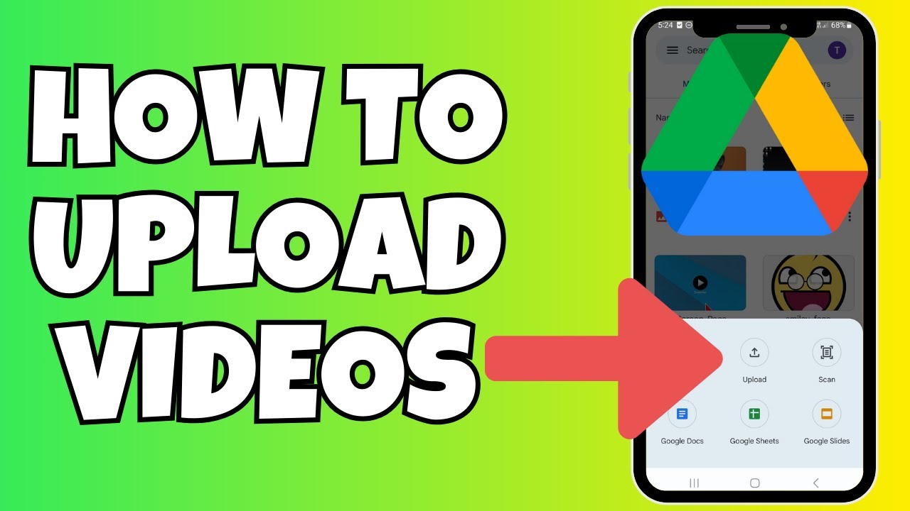 How To Upload A Video To Google Drive From Your Phone YouTube