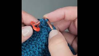 Continental knitting. Decreases: ssk and k2tog.