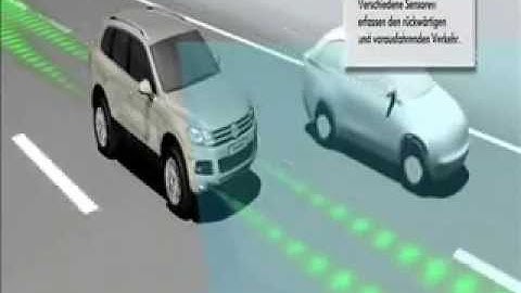 sensor de distância  do automóvel video funcionamento