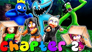 I DON'T KNOW WHERE TO GOO! | RAINBOW FRIENDS CHAPTER 2 | Roblox Funny Moments screenshot 5