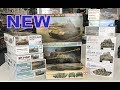 New tanks from Trumpeter, Hobbyboss, Tamiya, Takom, Panda with review of the Tigers