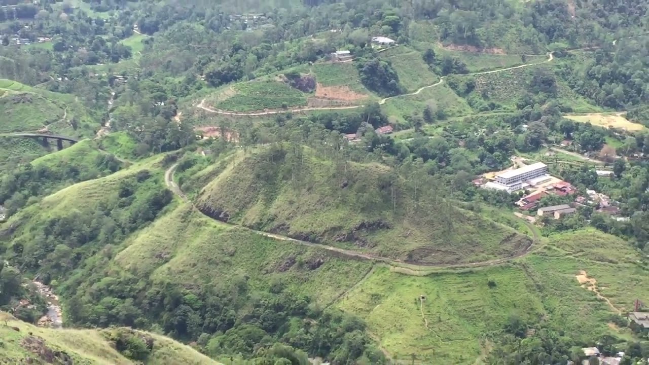View point of Demodara Railway Loop at Ella ~ Sri Lanka 🇱🇰
