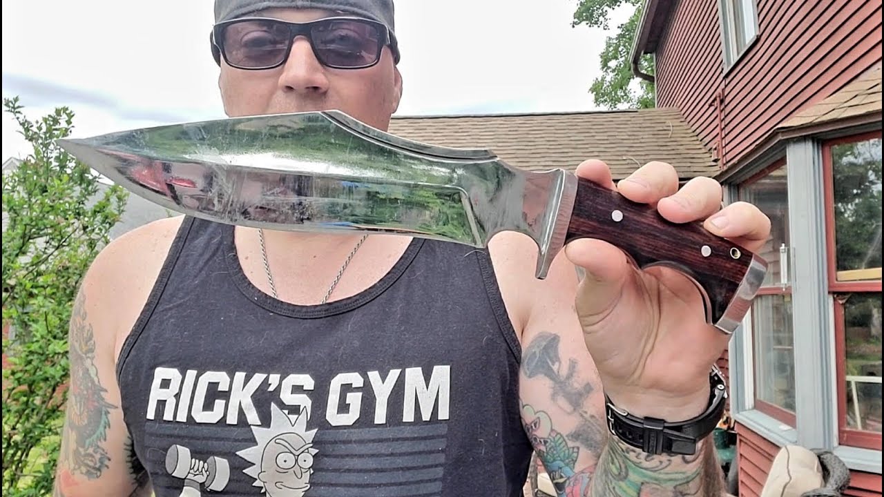 Knives By Hand Diamondback Bowie From Frank Gonzalez