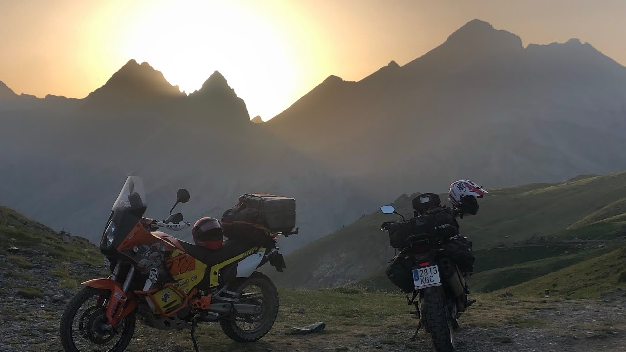 BIELSA MOTO TRAIL. GO TO THE MARRON.