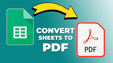How to Convert Google Sheets to PDF 2025