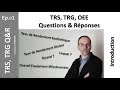 Introduction  la srie trs trg oee questions  rponses