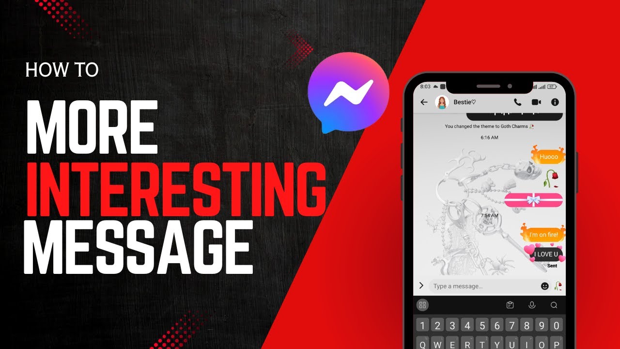 How to Add Special Effects to Your Meessage on Messenger - YouTube
