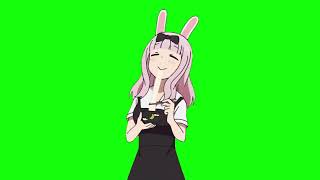 Chika eating dumplings Anime Green Screen Kaguya Sama Greenscreen (HD) | Video Effects Green Screen