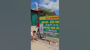 Nghề làm bảng hiệu - 1 vốn 4 lời.