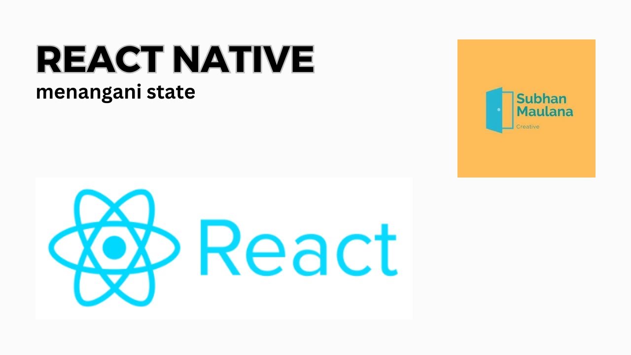 React Native | menangani state - YouTube