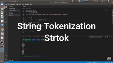 How to tokenize the string in C language | strtok