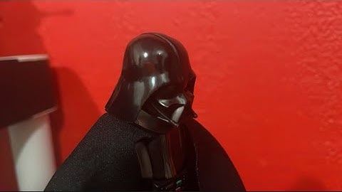 Darth Vader stopmotion test (starwars)