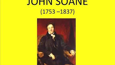 History of Arch   Lecture 44   John Soane