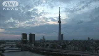 スカイツリーまもなくオープン！一番乗りは誰？（12/05/22)