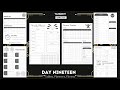 Designer December Day 19 - Tables, Weekly/Daily Planners, Fitness Trackers, Cardio & Running..MORE!