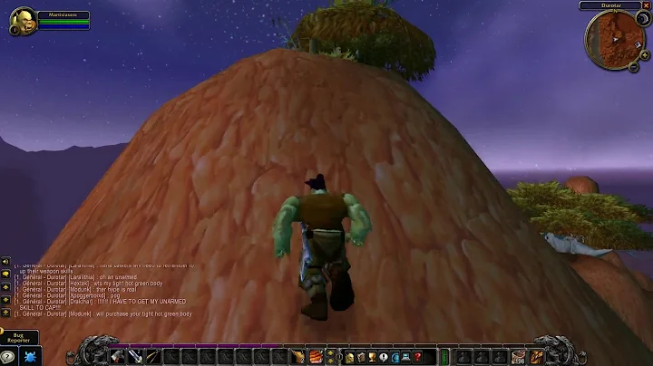 WoW Classic Wall Jumping Top of Orgrimmar