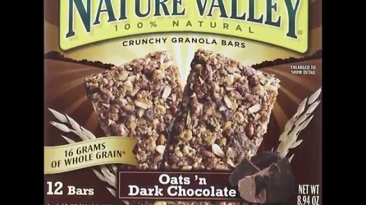 Nature valley granola bars peanut butter nutrition facts