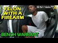 Busted on a Warrant and Felon with a Firearm - Sarasota, Florida - June 14, 2023