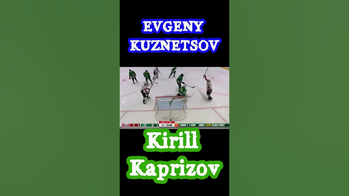 Кирилл Капризов и Евгений Кузнецов на раздаче / Kirill Kaprizov and Evgeny Kuznetsov assists #shorts