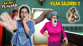 SCARY TEACHER KORKUNÇ ÖĞRETMENE BÜYÜK ŞAKA ! YILAN SALDIRDI ! YENİ BÖLÜM EYLÜL LAL