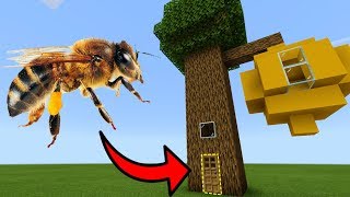 MCPE: How To Live Inside a Bee Farm screenshot 4