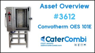 Convotherm OES 10 Grid 3 Phase Electric Combi Oven - CaterCombi Asset 3612