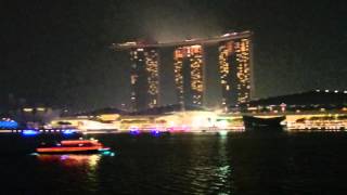 Singapore&#39;s Marina Bay light show * 2015.10.19