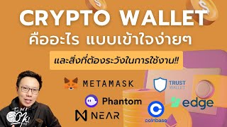 Crypto Wallet | กระเป๋าคริปโต คืออะไร แบบเข้าใจง่ายๆ และสิ่งที่ต้องระวังในการใช้งาน