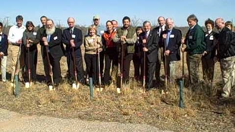 Groundbreaking - Sibley Nature Center, Midland, Texas