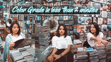 Two Minute Photoshop : Quickest Color Grading in Photoshop - Teal & Orange