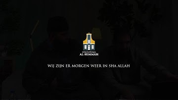 📺 Tune in voor de tweede Ramadaanbenefiet!