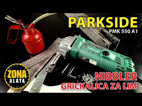 Parkside PMK 550 A1 - Forget Sheet Metal Scissors - Nibbler - Sheet Metal Cutter - TEST 4K Review