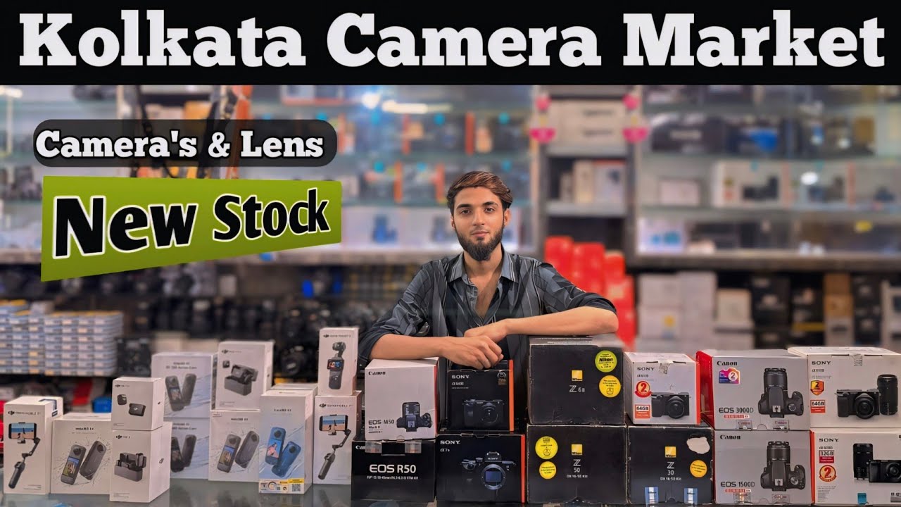 Kumarjee Camera Store Second hand camera Shop || Kolkata metro Gali Camera's Lens market 2026 ...